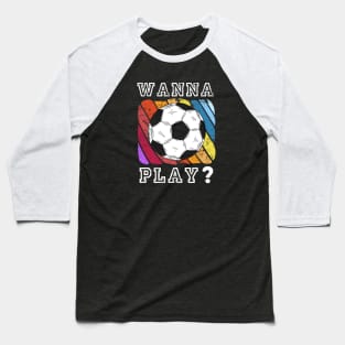 Retro Soccer Baseball T-Shirt